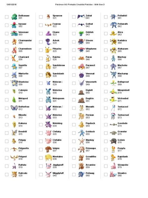 pokemon liste zum kopieren.